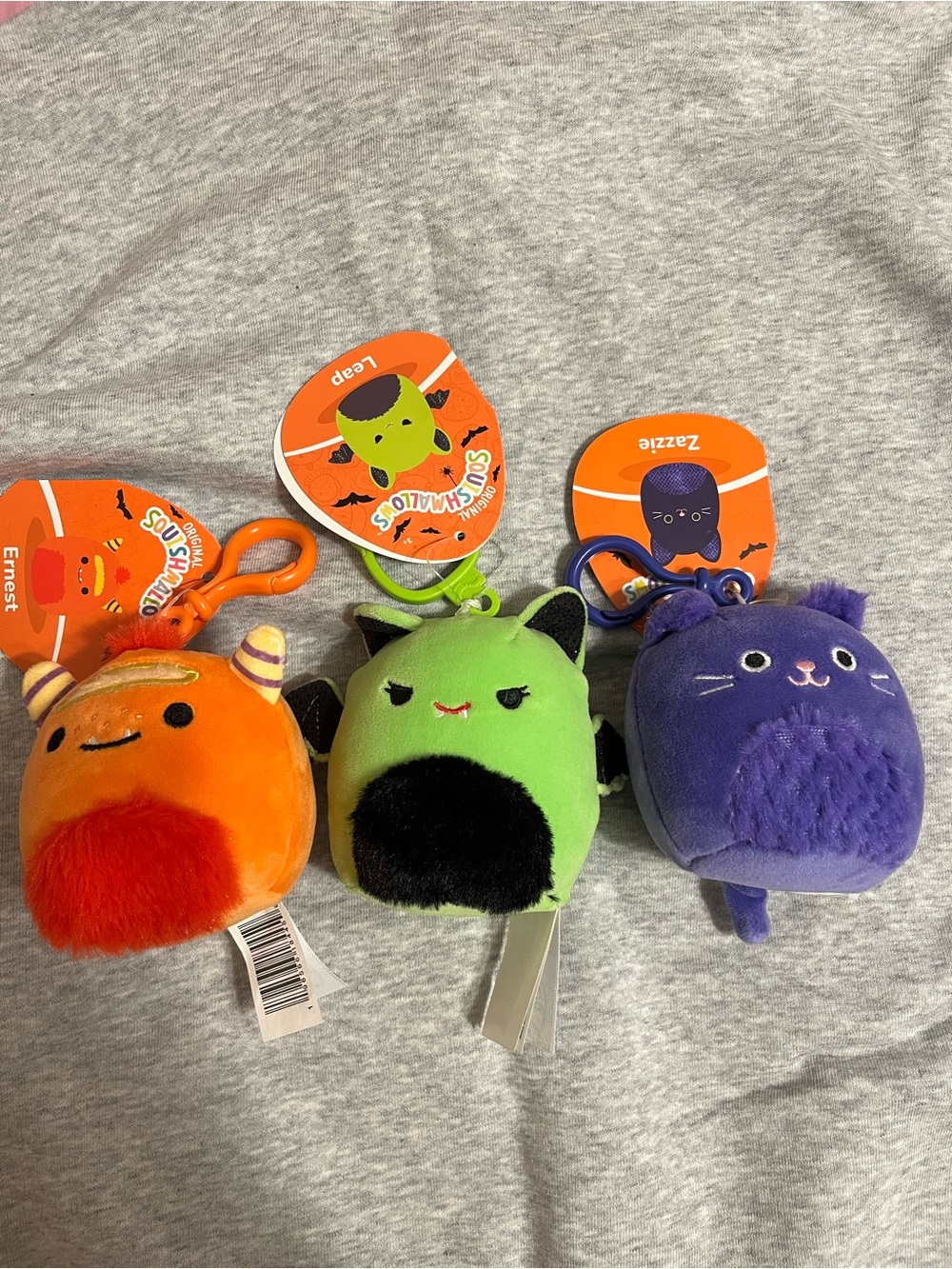 *BUNDLE* Squishmallows 3.5” Keychains Halloween